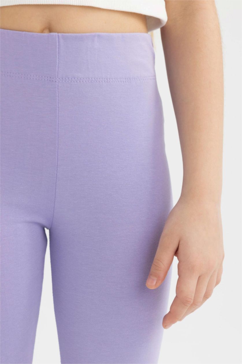 GIRLS & TEENS Lilac Girl 2 piece Capri Length Leggings