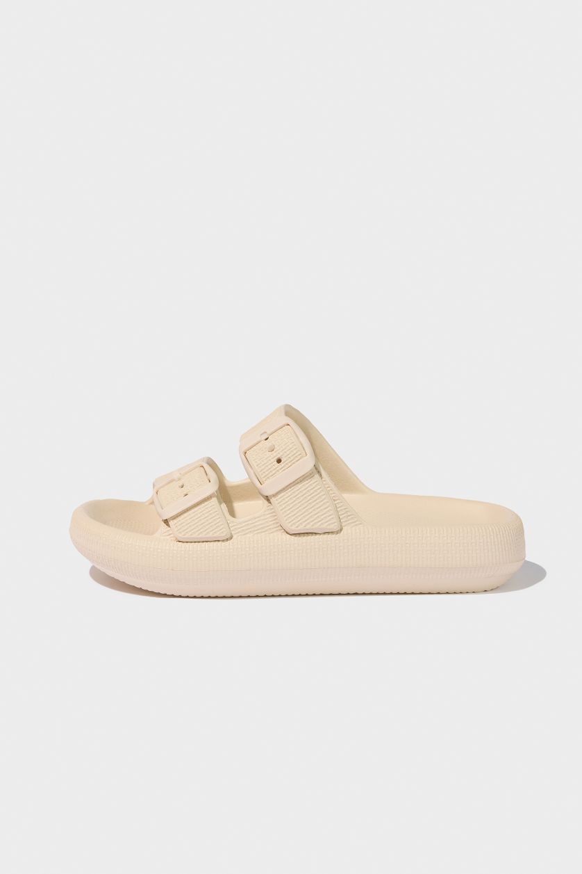 أولاد بيج شبشب ولادي بكعب سميك بشريط مزدوج