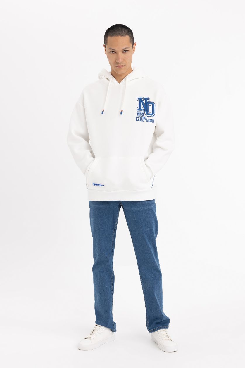 رجال أزرق بنطرون جينز سيرجيو قصة عادية بخصر عادي