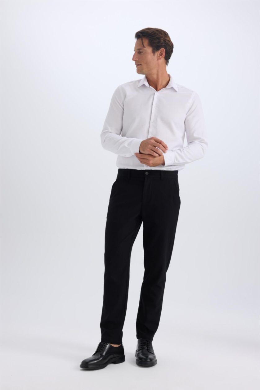 Erkek Siyah Jogger Fıt Pantolon