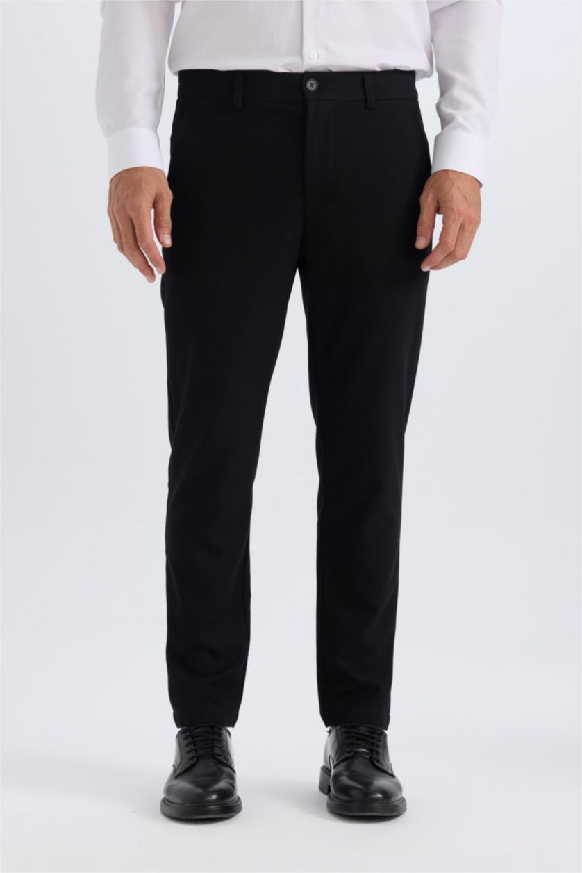 Erkek Siyah Jogger Fıt Pantolon