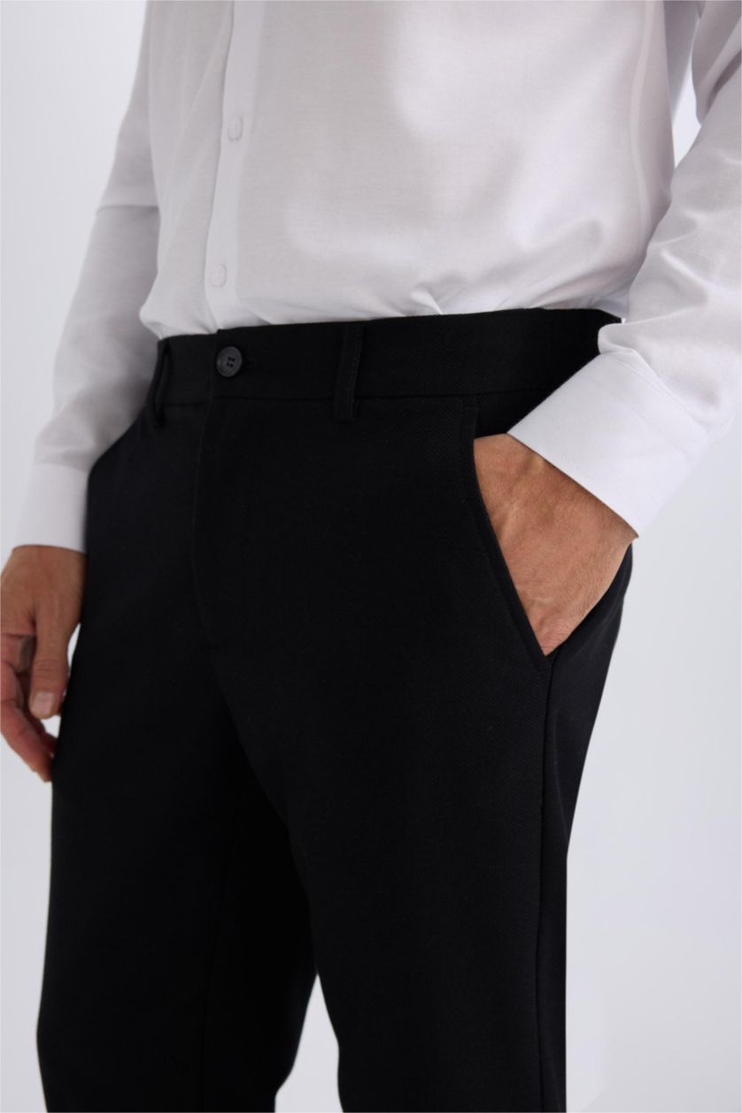 Erkek Siyah Jogger Fıt Pantolon