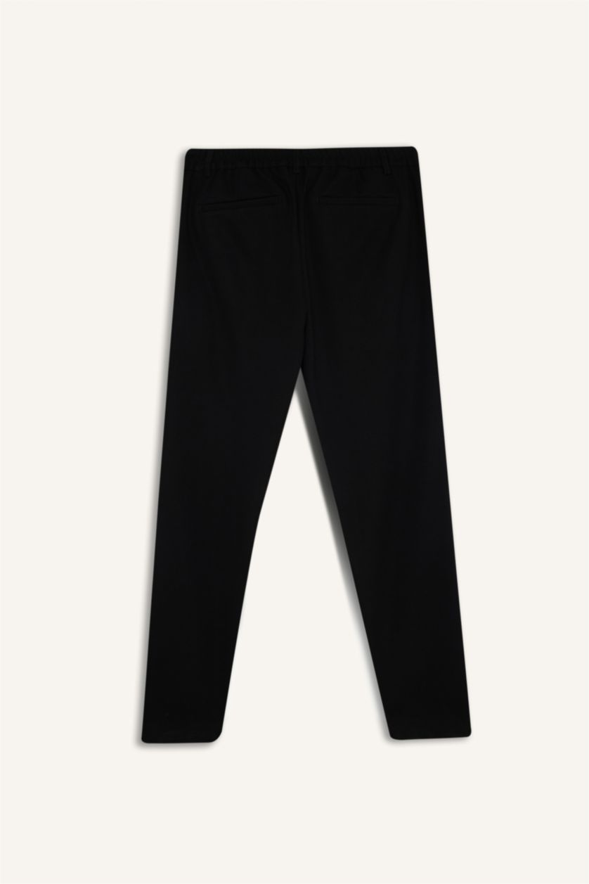 Erkek Siyah Jogger Fıt Pantolon