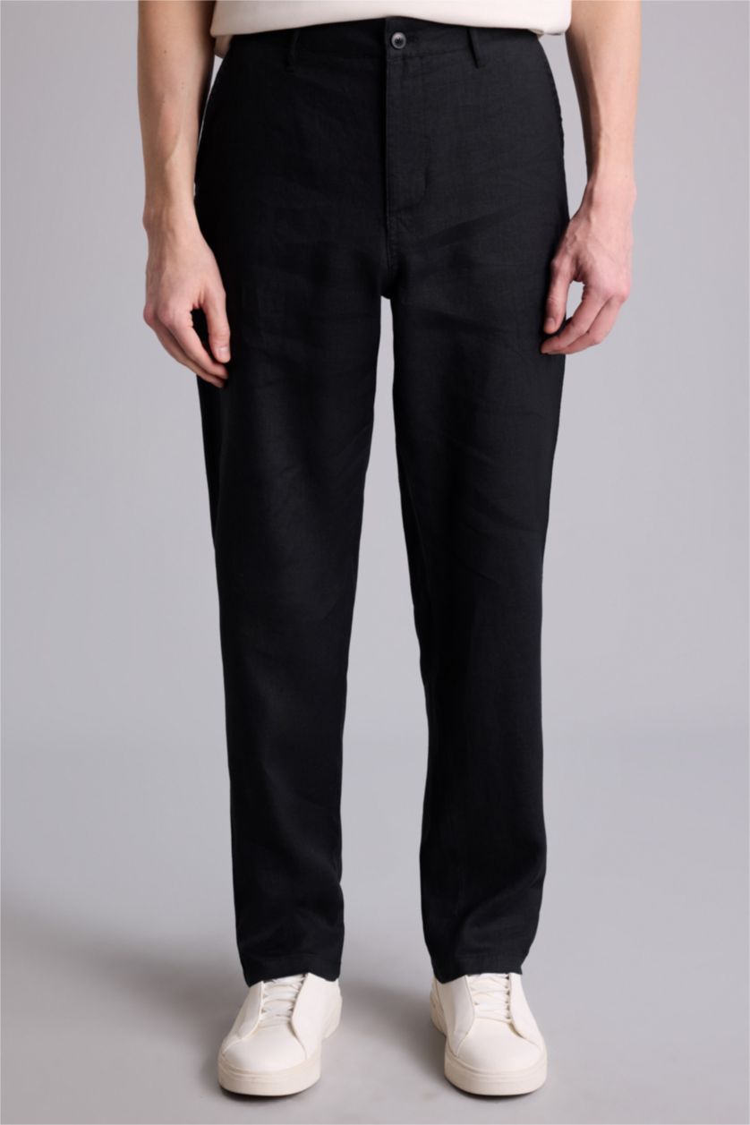 Erkek Siyah Jogger Fıt Pantolon