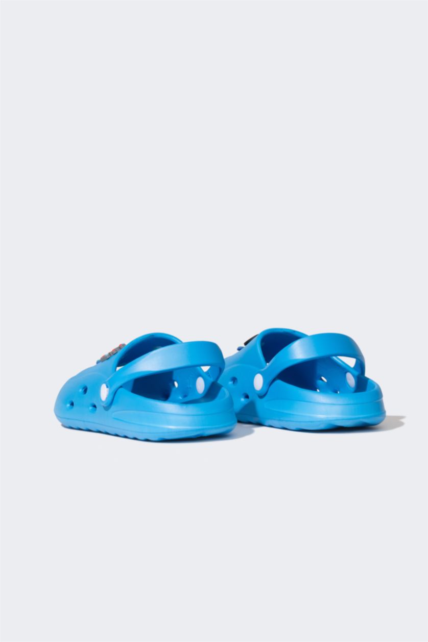 Erkek Çocuk - Genç Erkek Lacivert Erkek Çocuk Tek Bantlı Yüksek Taban Eva Terlik