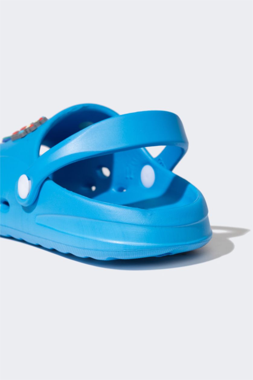 Erkek Çocuk - Genç Erkek Lacivert Erkek Çocuk Tek Bantlı Yüksek Taban Eva Terlik