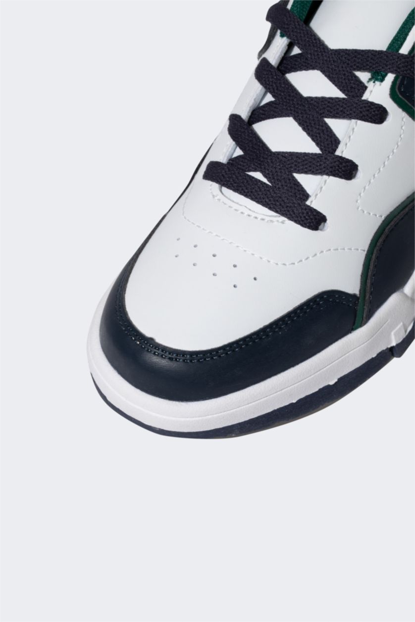 Мальчики и подростки Белый Кроссовки из искусственной кожи для мальчиков