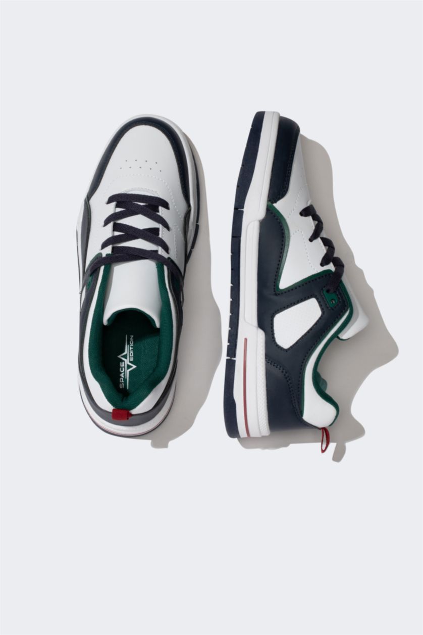 Мальчики и подростки Белый Кроссовки из искусственной кожи для мальчиков