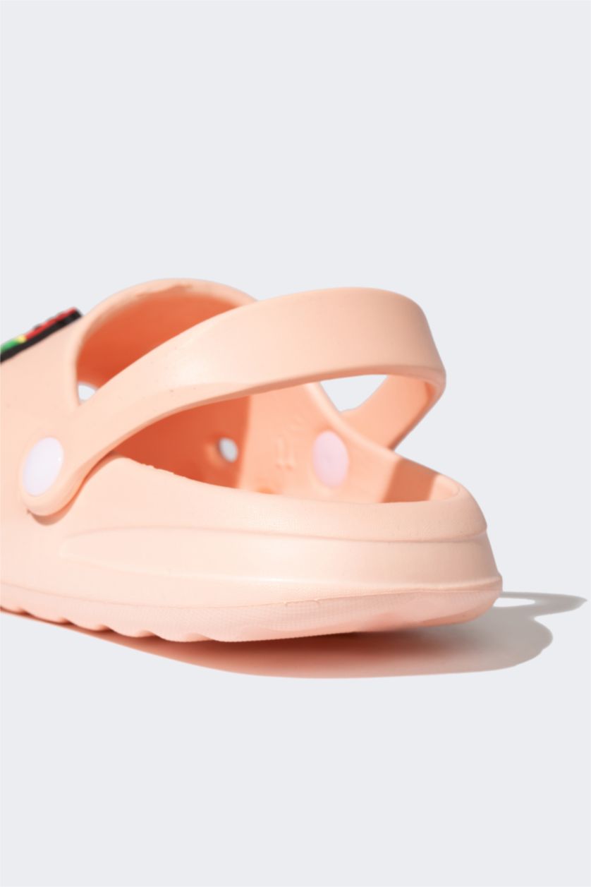 Girls & Teens Peach شبشب بناتي بكعب عالي