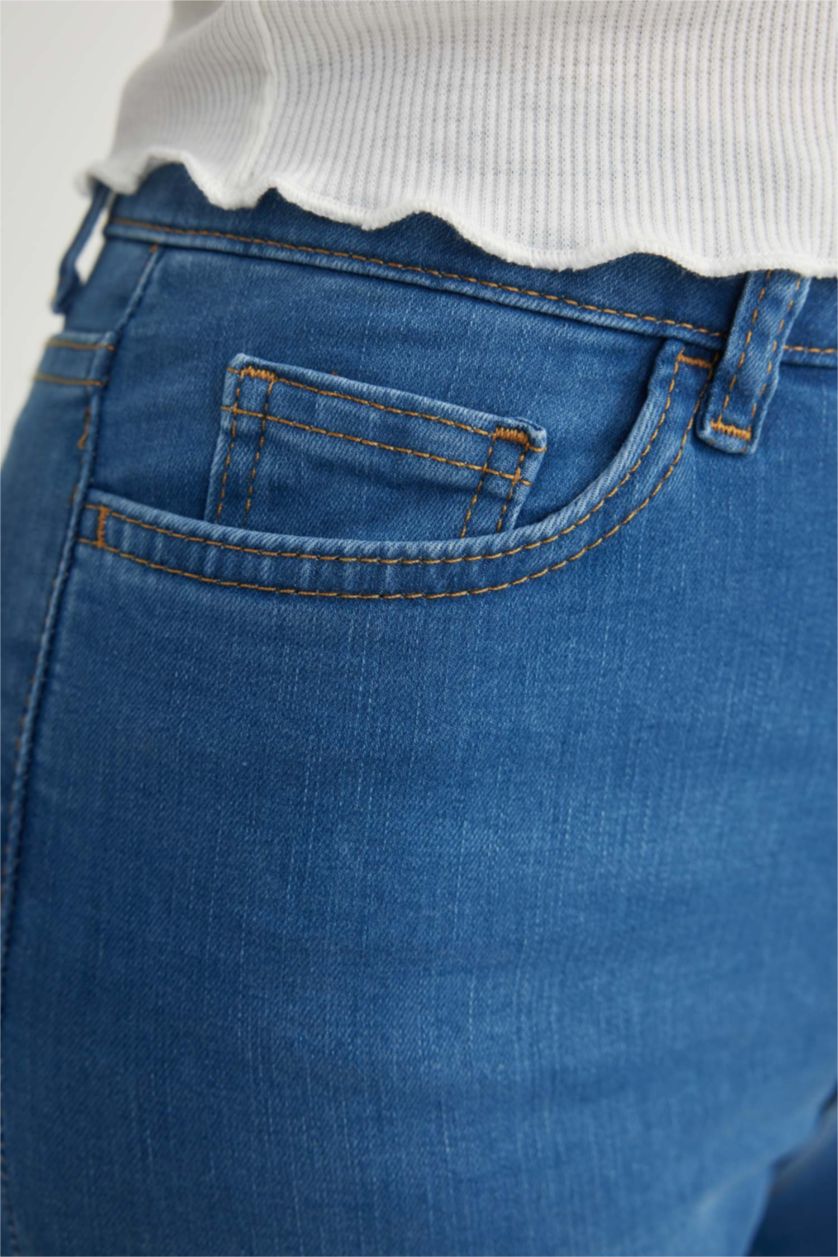 Kadın Açık Mavi Super Skinny Fit Pantolon