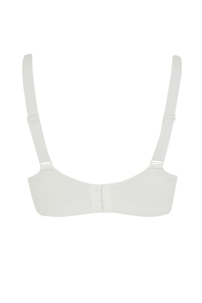 Woman White Fall in Love Comfort Bra