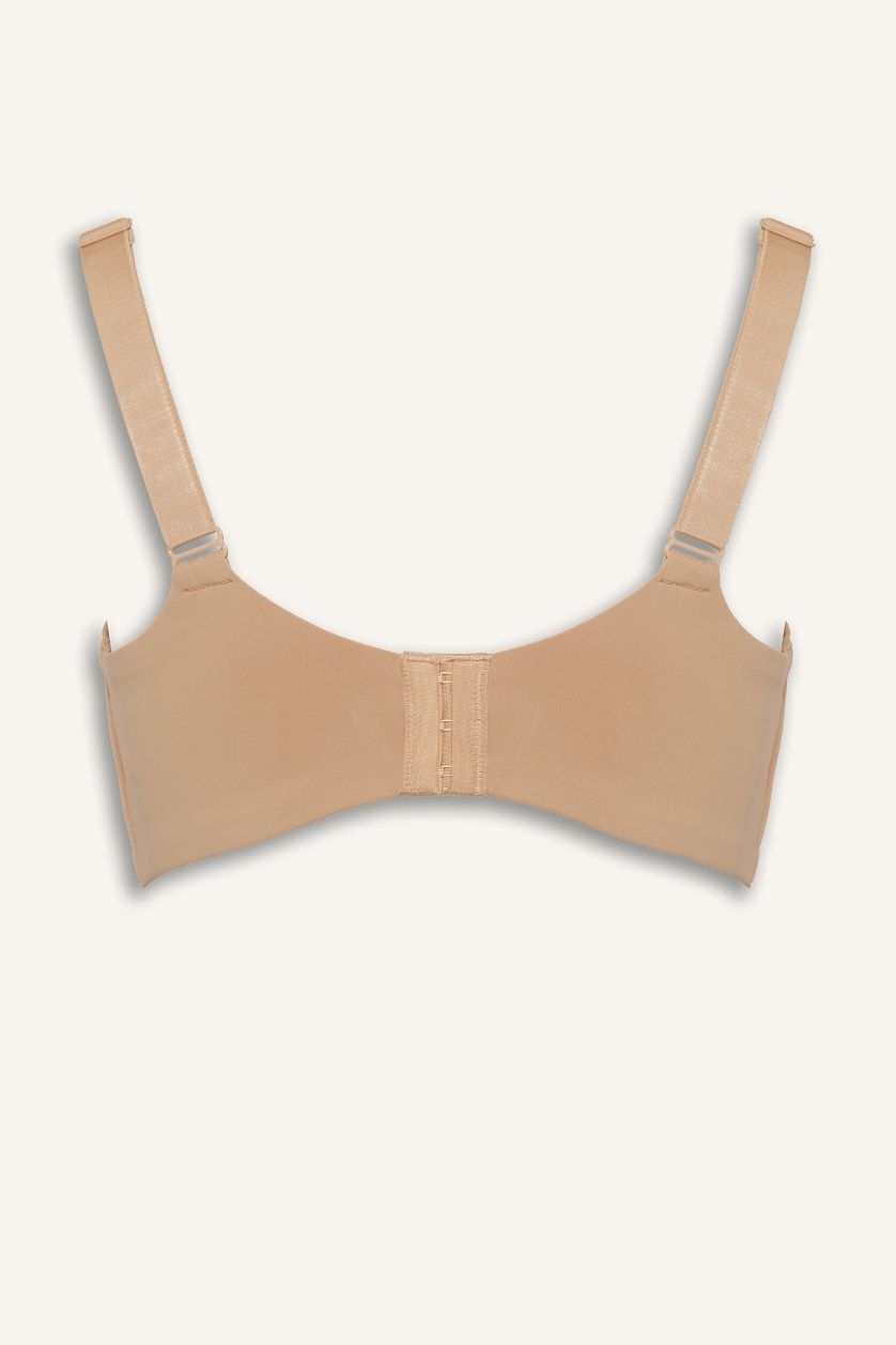 Woman Beige Fall in Love With Pad Bra