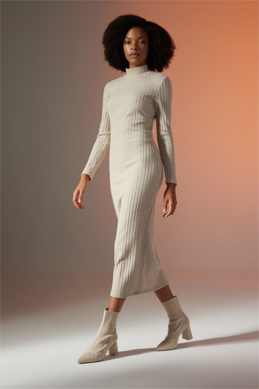 WOMAN Beige Maxi Dress