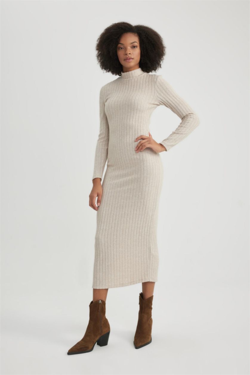 WOMAN Beige Maxi Dress