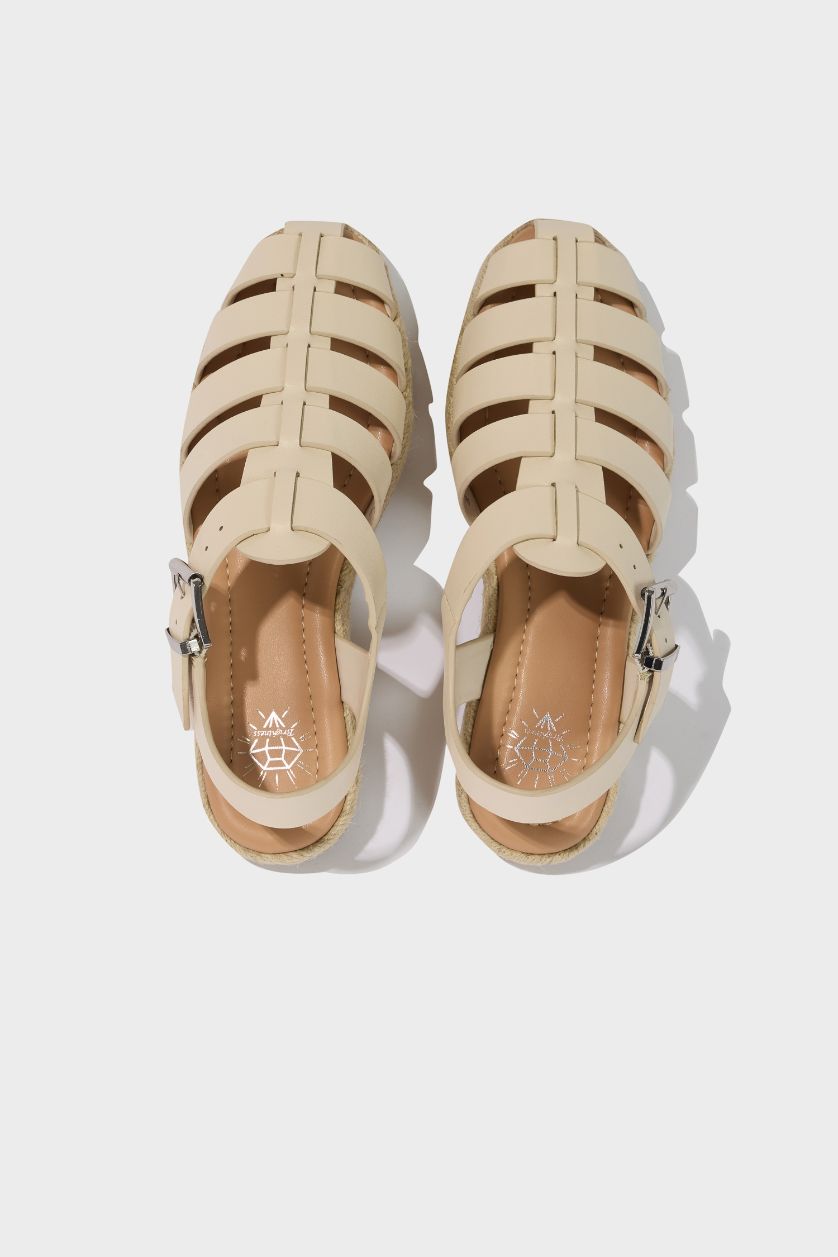 حريمي بيج شوز اسبادريل حريمي بكعب مسطح