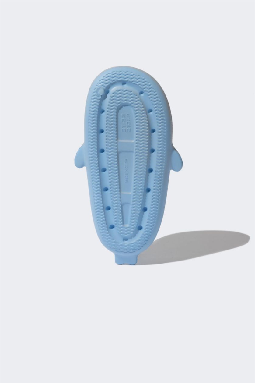 Kız Çocuk - Genç Kız Peach Yüksek Taban Tek Bantlı Eva Terlik Kız Çocuk