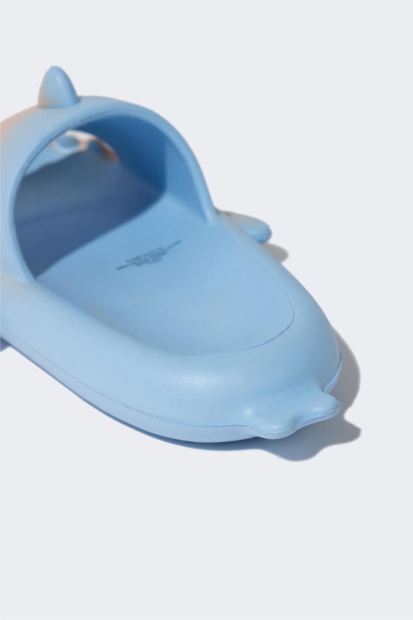 Kız Çocuk - Genç Kız Peach Yüksek Taban Tek Bantlı Eva Terlik Kız Çocuk