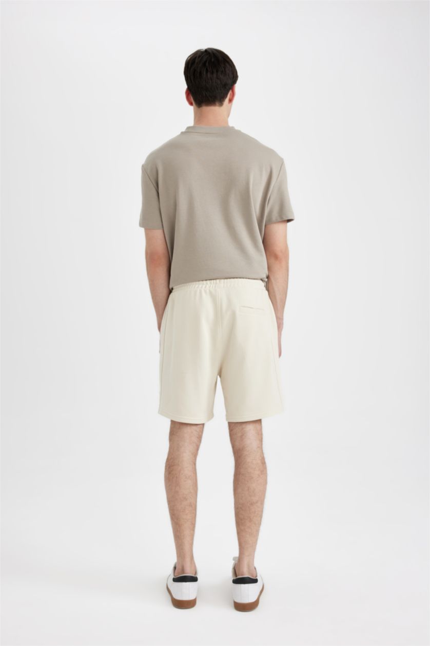Man Sand Regular Fit Regular Hem Shorts