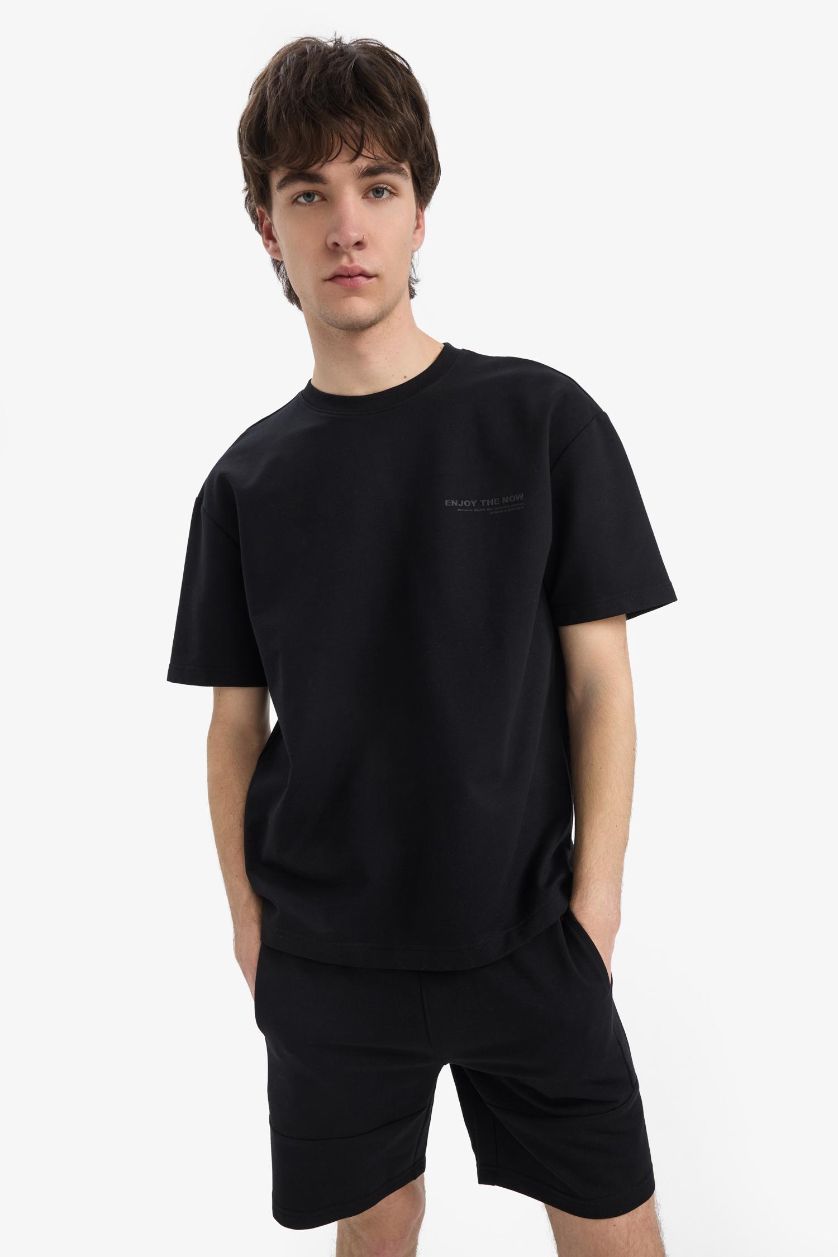 رجال أسود شورت عادي سليم فيت بساق ضيق