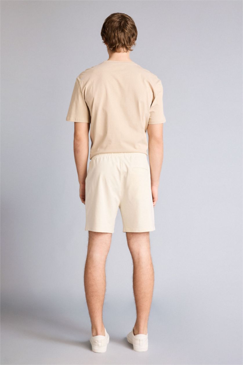 رجال بيج شورت كابري سليم فيت بساق ضيق