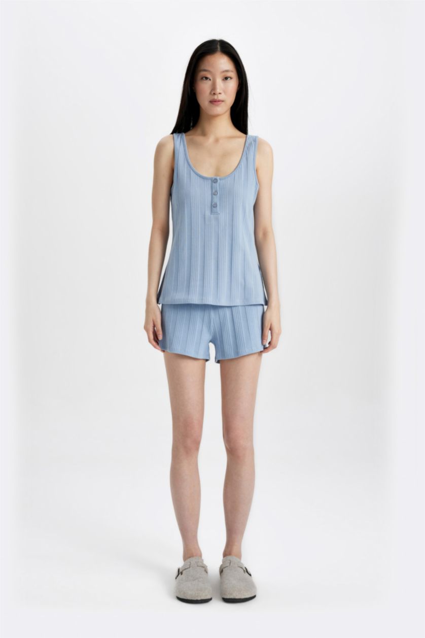 Kadın Mavi Ribana 2'li Takım