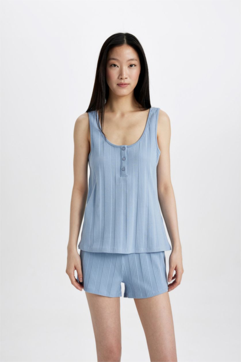 Kadın Mavi Ribana 2'li Takım