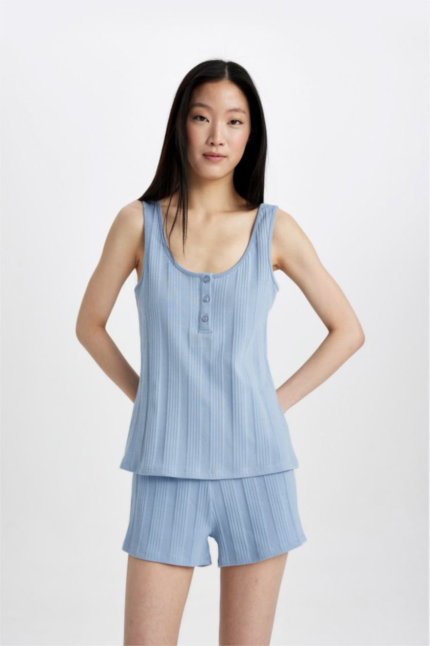 Kadın Mavi Ribana 2'li Takım