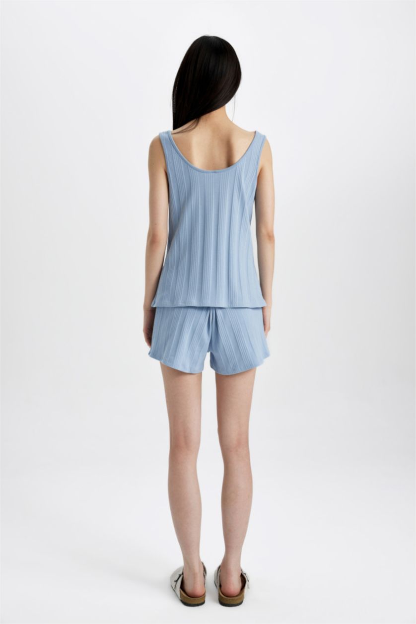 Kadın Mavi Ribana 2'li Takım