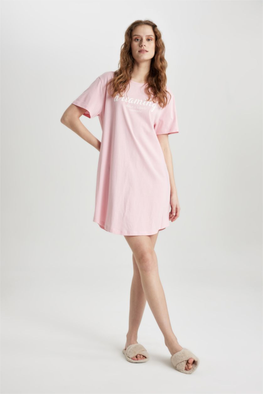 نساء زهري Knitted Dress