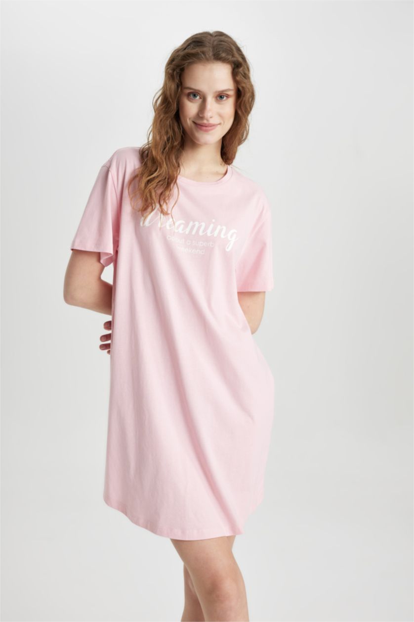 نساء زهري Knitted Dress