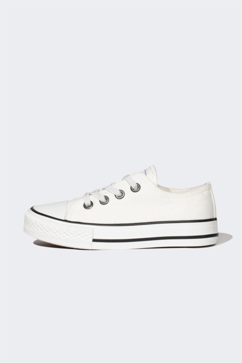 Мальчики и подростки Белый Кроссовки на плоской подошве для мальчиков