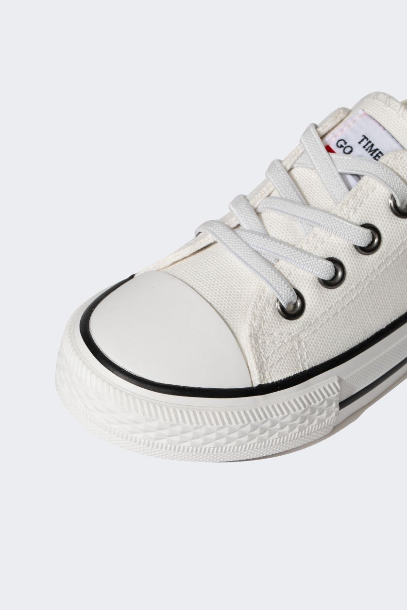 Мальчики и подростки Белый Кроссовки на плоской подошве для мальчиков