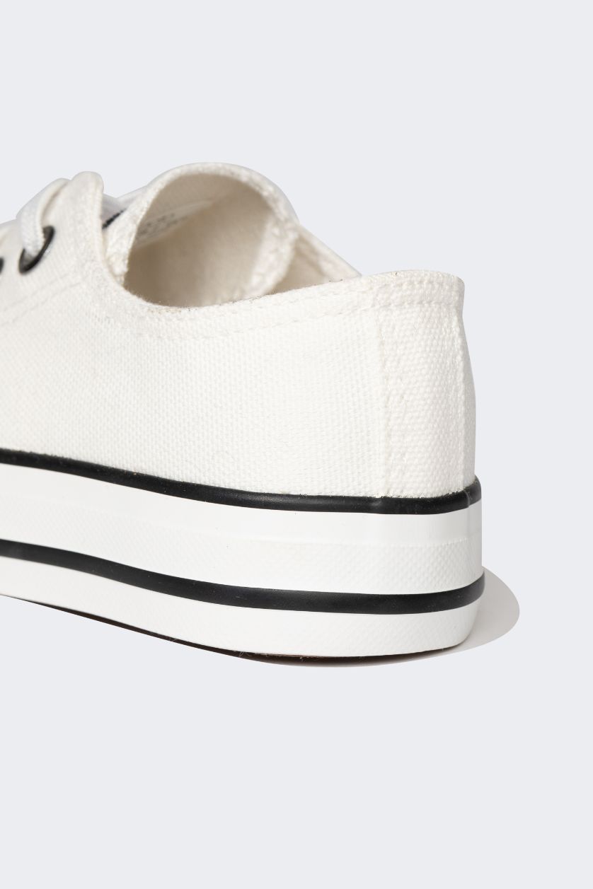 Мальчики и подростки Белый Кроссовки на плоской подошве для мальчиков