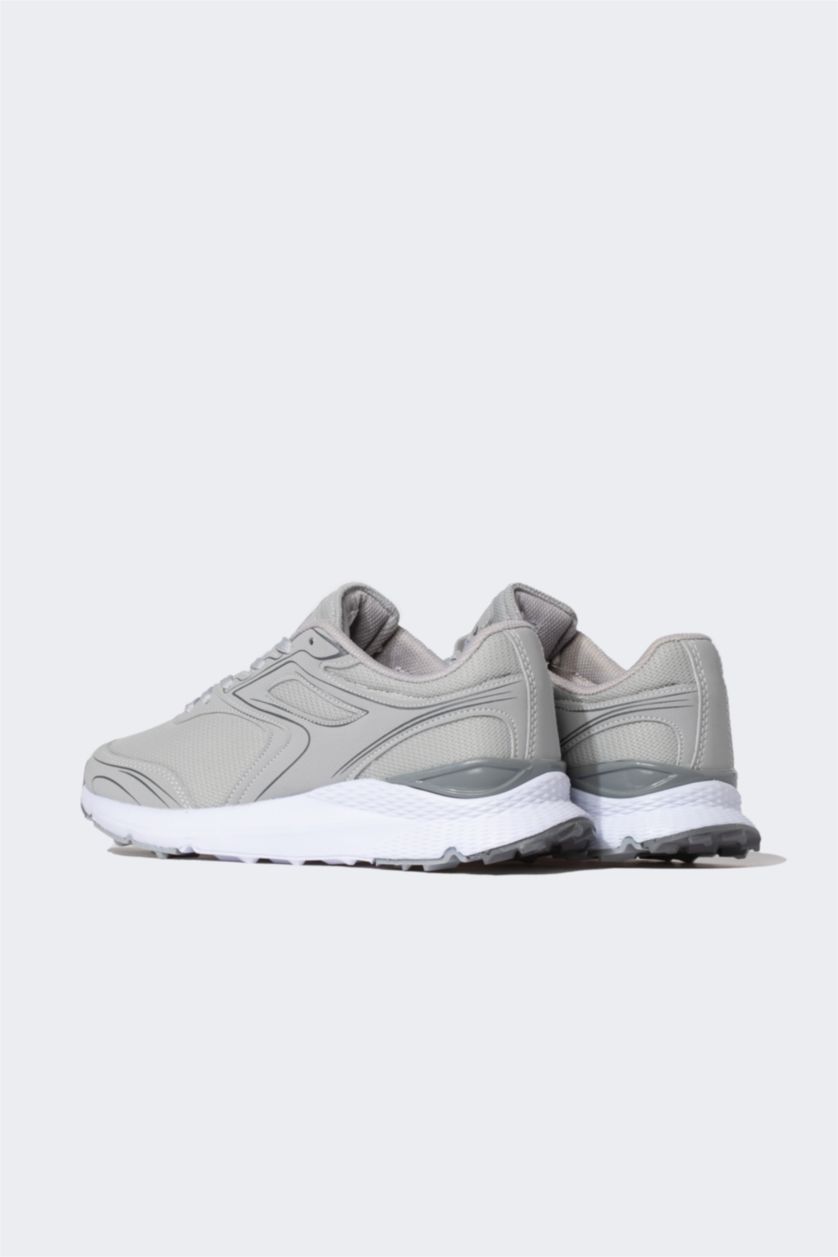 Erkek Çocuk - Genç Erkek Gri Erkek Çocuk Kalın Taban Sneaker