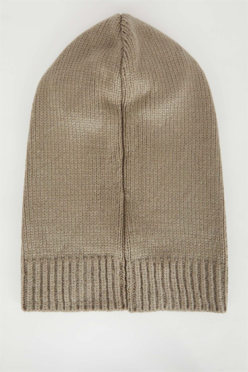 Woman Beige Woman Scarf