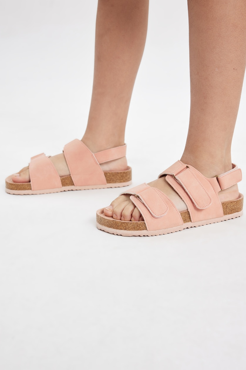 بناتي PEACH صندل جلد صناعي