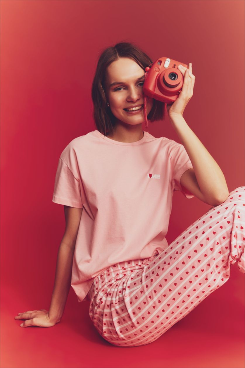 Kadın Pembe 2'li Takım