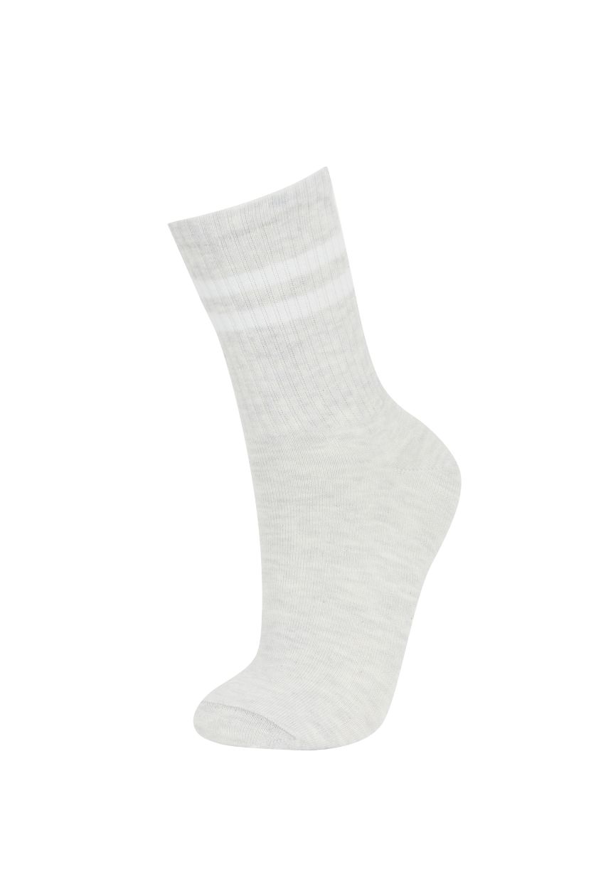 WOMAN MIXED Woman 3 Piece Cotton Long Socks