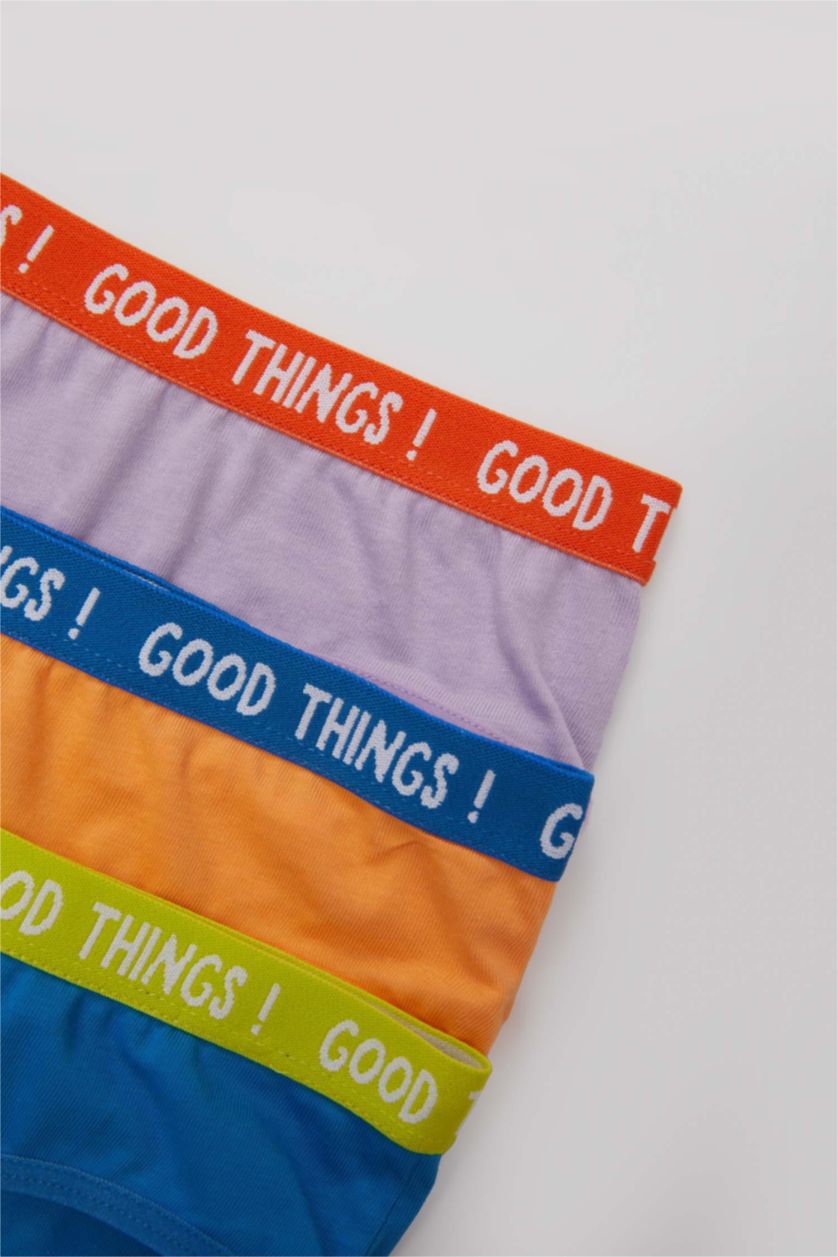 GIRLS & TEENS Blue Girl 3 Piece Slip Panties