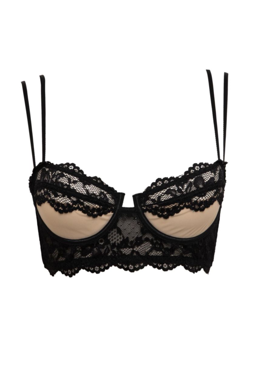 حريمي أسود حمالة صدر برا دانتيل من Fall In Love