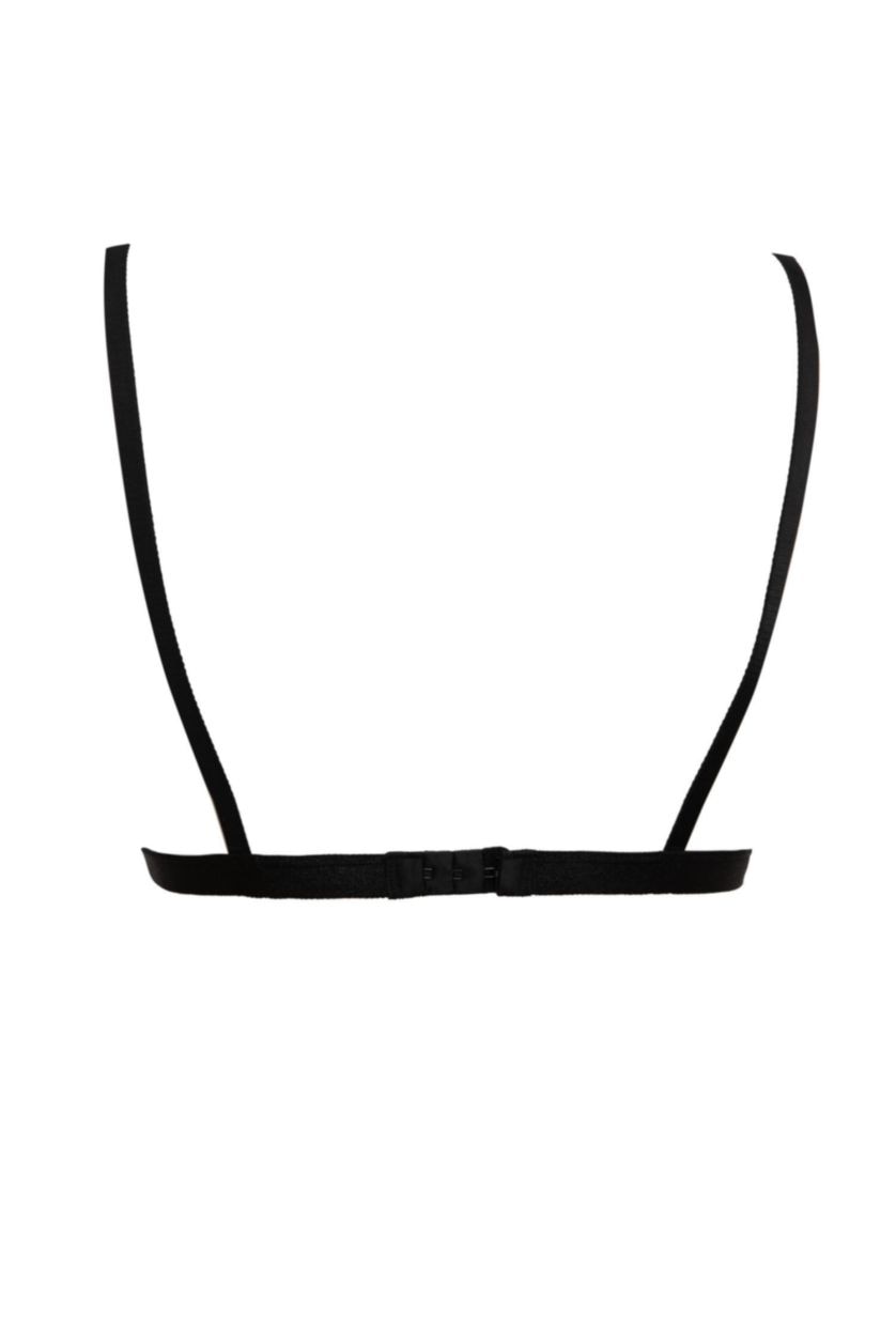 WOMAN Black Fall in Love Full Lace Uncovered Bra