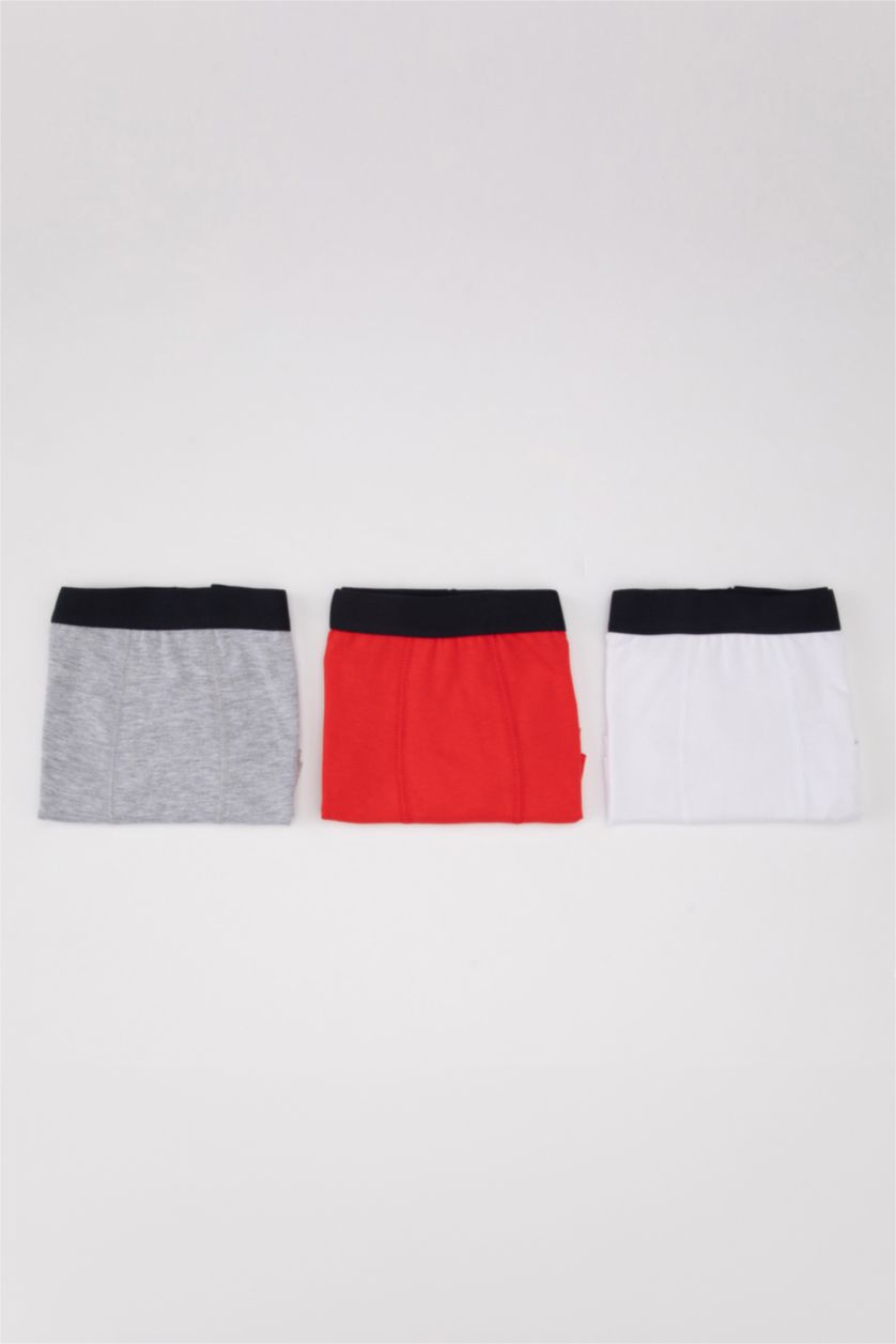 GARÇONS Gris Lot de 3 Boxers pour Garçon