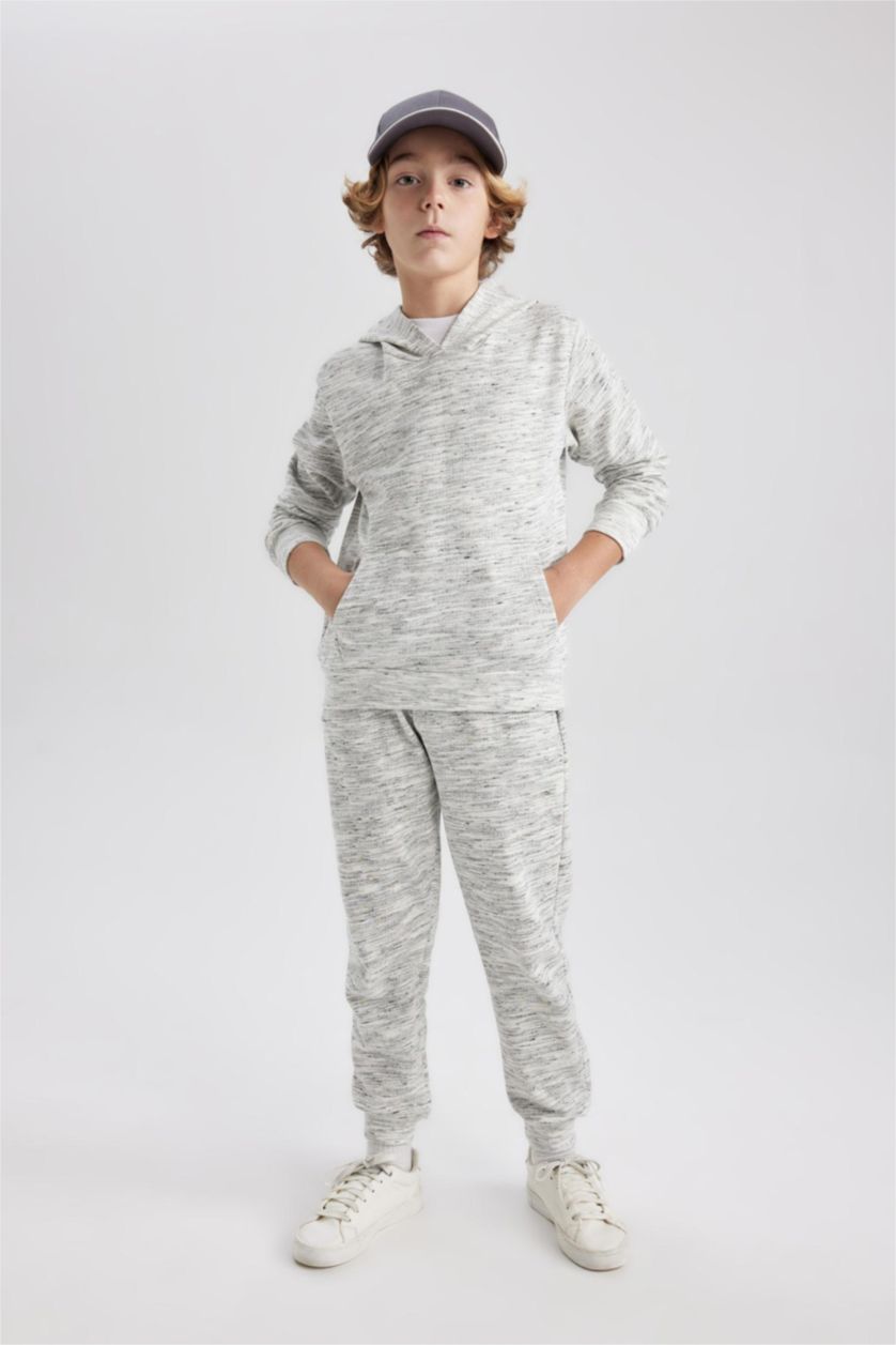 Boys & Teens Grey Boy Jogger Sweatpants