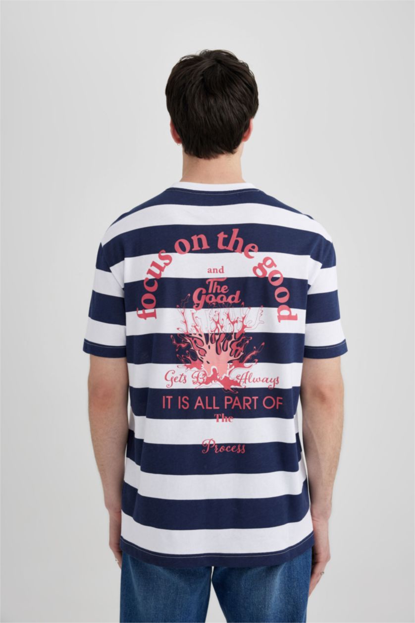 رجال أبيض تيشيرت جيرسي قصة عادية بياخة مستديرة