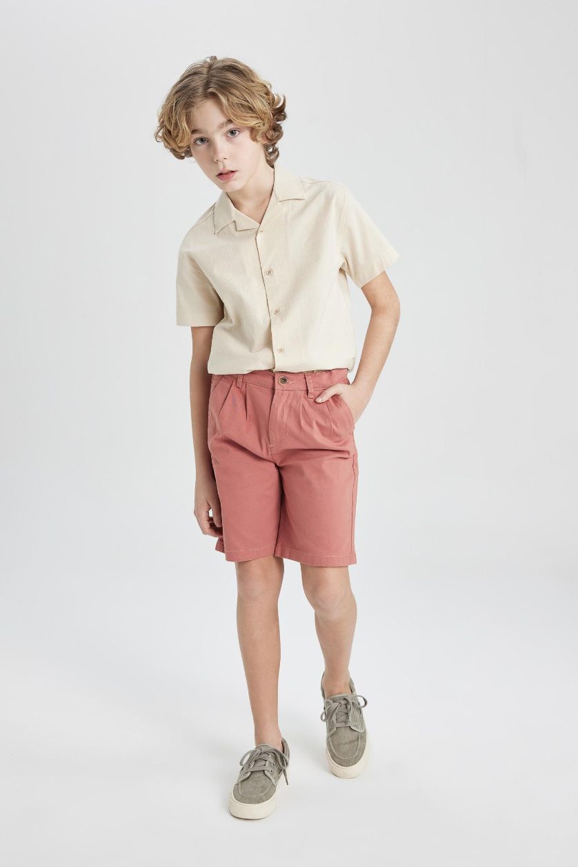 BOYS & TEENS Rose Boy Gabardine Shorts