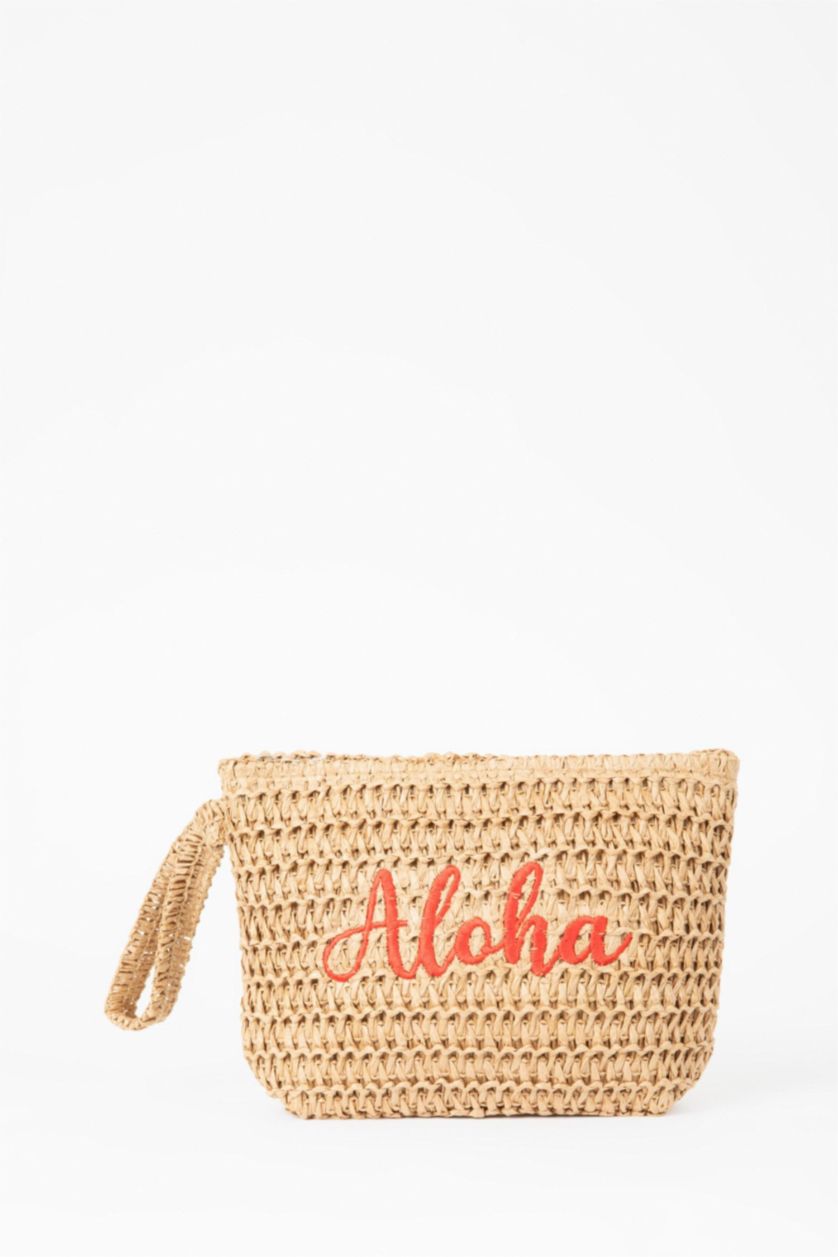 Kadın Açık Kum Kadın Hasır El Çantası