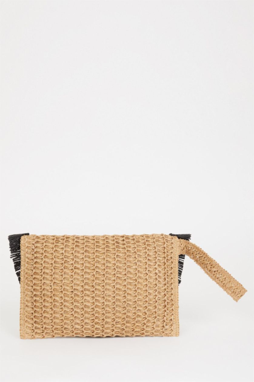 Woman Sand Woman Straw Handbag