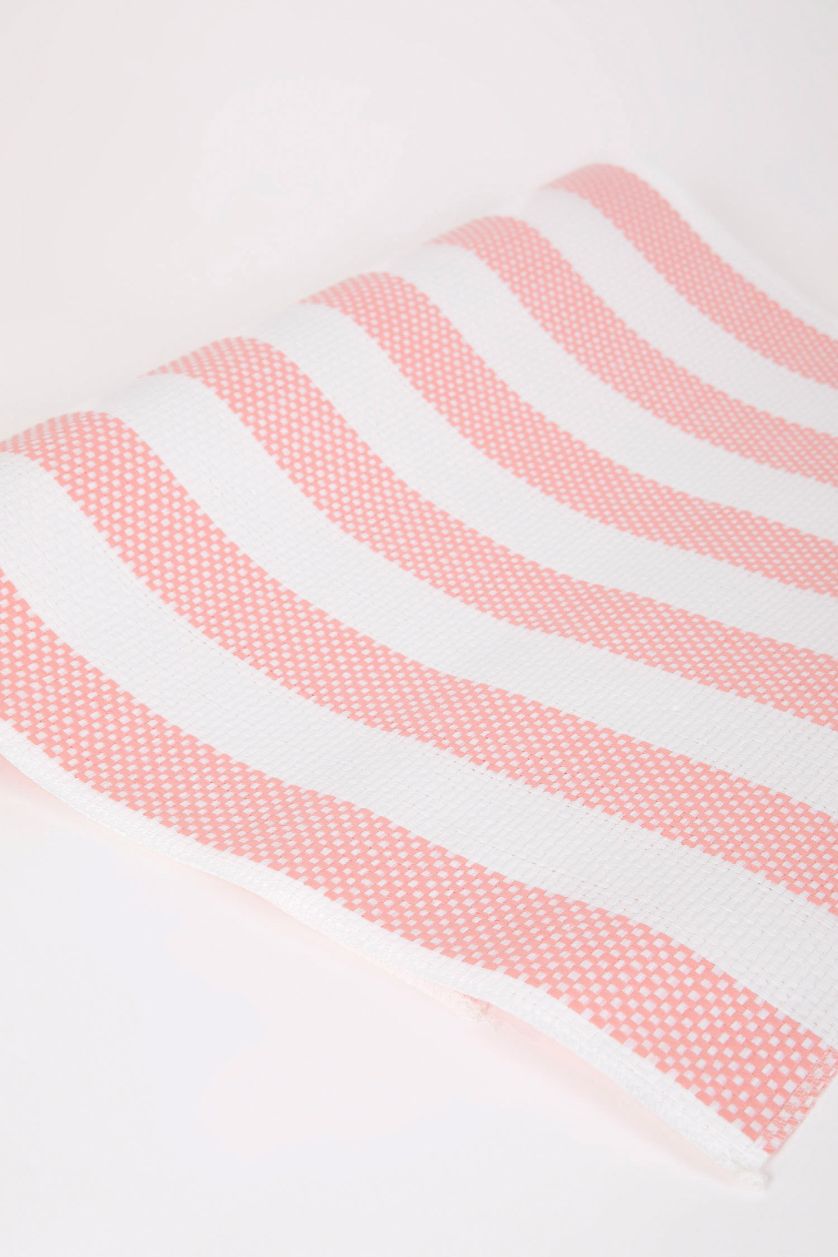 Kadın Pembe Kadın Hasır Plaj Çantası