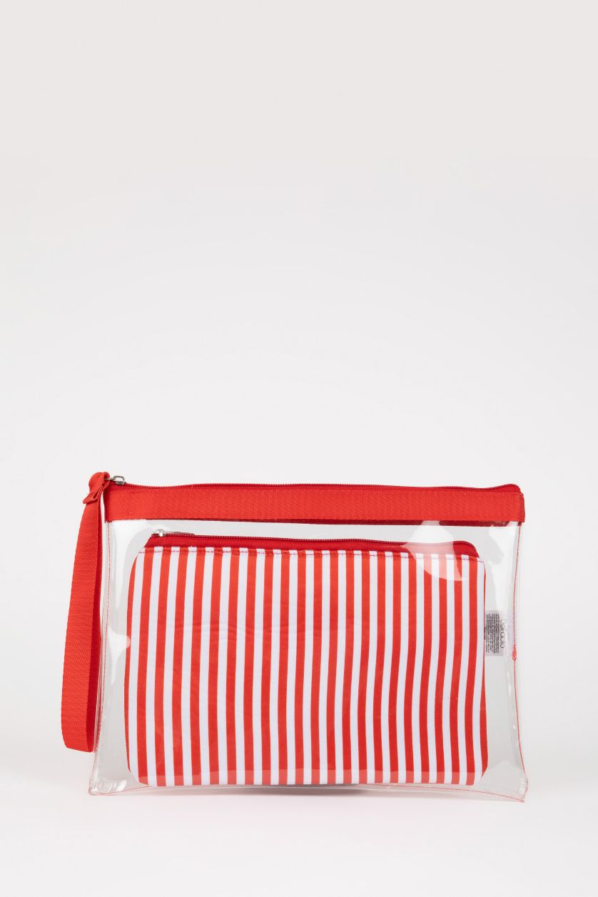 Kadın Kırmızı Kadın Plaj Çantası