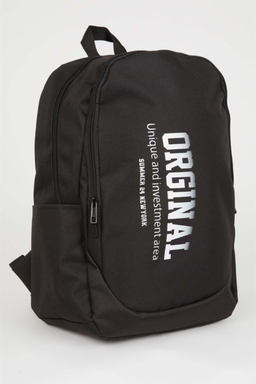 Erkek Siyah Erkek Sırt Çantası